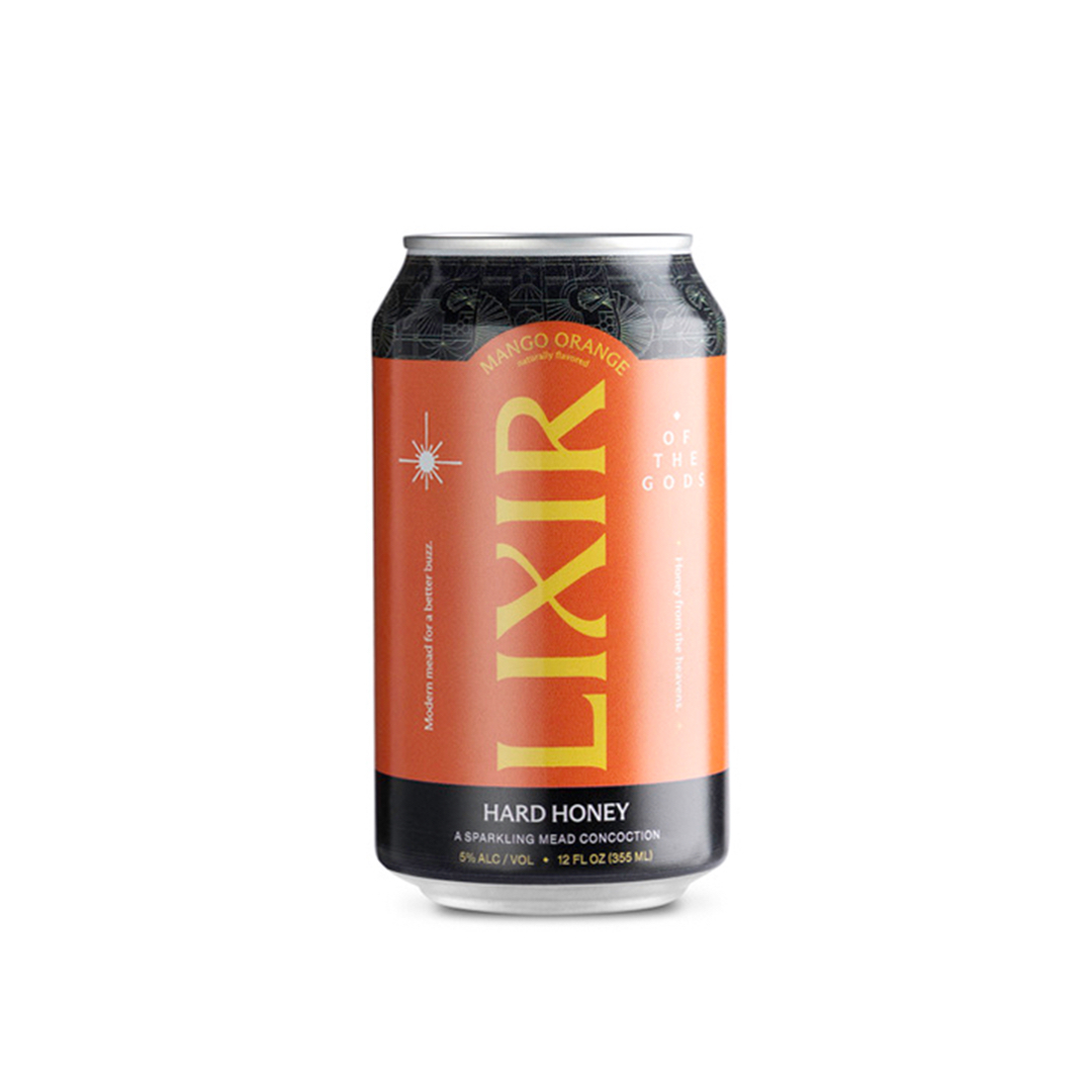 LIXIR Mango Orange Hard Honey Spritz 4 pack - Organic Wine Exchange